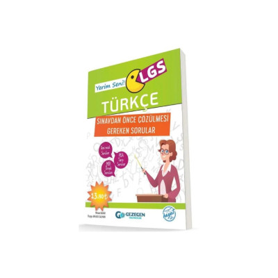 Yerim Seni LGS Türkçe Sınavdan Önce Çözülmesi Gereken Sorular