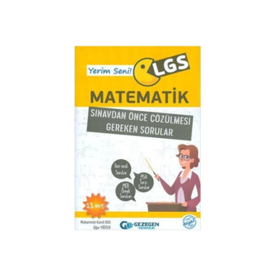 Yerim Seni LGS Matematik Sınavdan Önce Çözülmesi Gereken Sorular