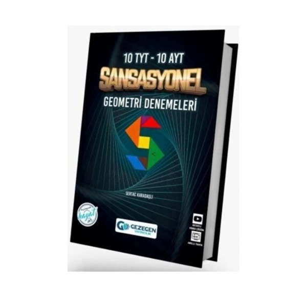 10 TYT 10 AYT Sansasyonel Geometri Denemeleri - Yeni Nesil Soru Çözüm Teknikleri