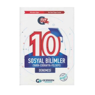 TYT 10 Sosyal Bilimler Denemesi (Tarih-Coğrafya-Felsefe)