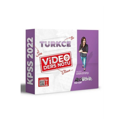 KPSS Türkçe Video Ders Notu
