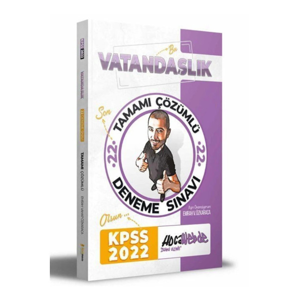 KPSS Vatandaşlık 22 Deneme Sınavı