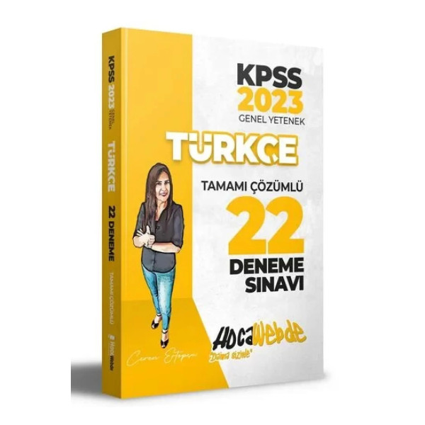 KPSS Genel Yetenek Türkçe 22 Deneme Sınavı
