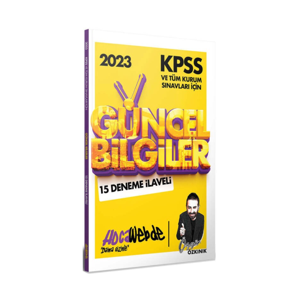 KPSS Güncel Bilgiler 15 Deneme İlaveli