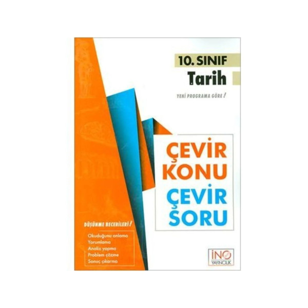 10. Sınıf Tarih Çevir Konu Çevir Soru