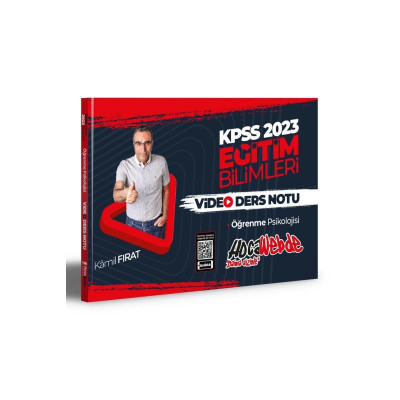 KPSS Eğitim Bilimleri Video Ders Notu Öğrenme Psikolojisi