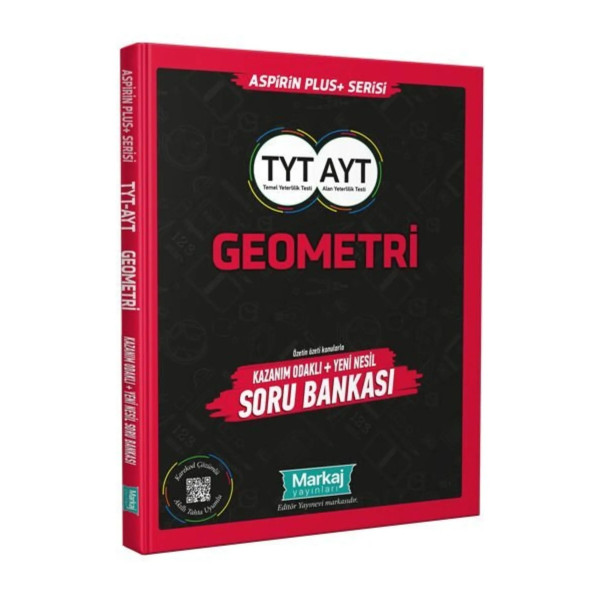 TYT AYT Geometri Kazanım Odaklı + Yeni Nesil Soru Bankası Aspirin Plus+ Serisi