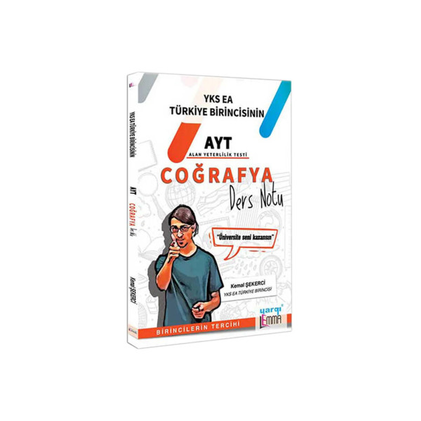 YKS EA Türkiye Birincisinin AYT Coğrafya Ders Notu