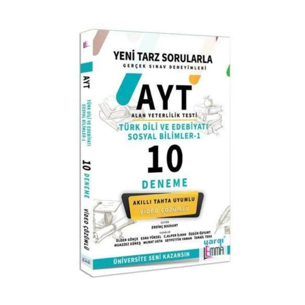 AYT Türk Dili ve Edebiyatı Sosyal Bilimler-1 10 Deneme