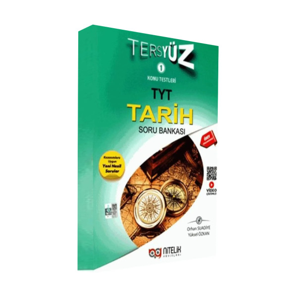 TYT Tarih Tersyüz Soru Bankası Konu ve Tekrar Testi