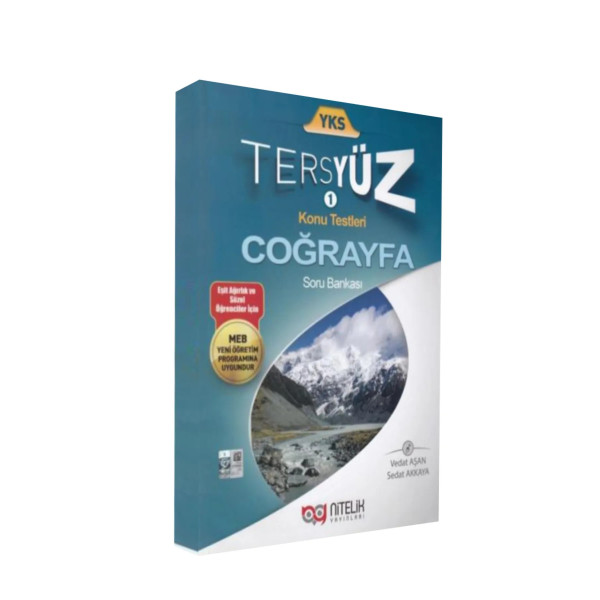 YKS Coğrafya Tersyüz Soru Bankası Konu ve Tekrar Testi