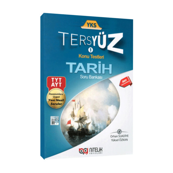 YKS Tarih Tersyüz Soru Bankası Konu ve Tekrar Testi