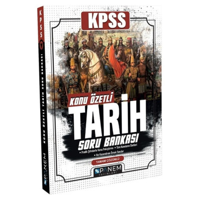 KPSS Konu Özetli Tarih Soru Bankası
