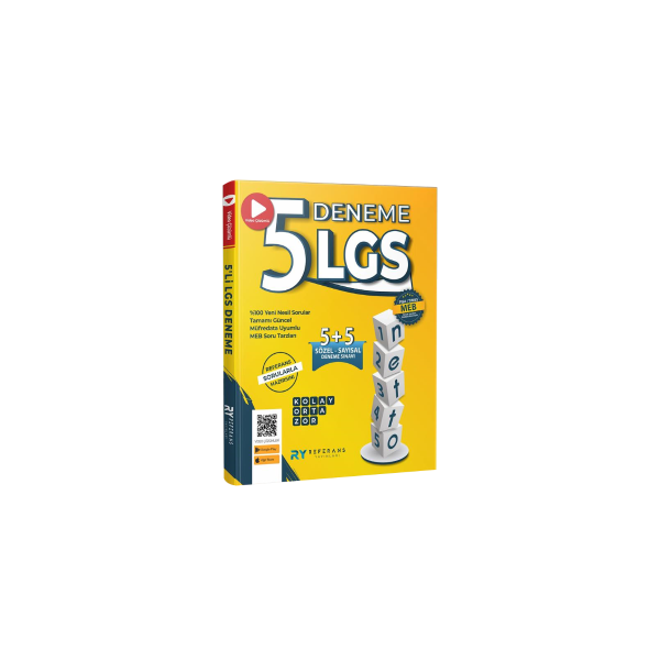 LGS 5 Deneme 5+5 Sözel Sayısal Deneme Sınavı Netto