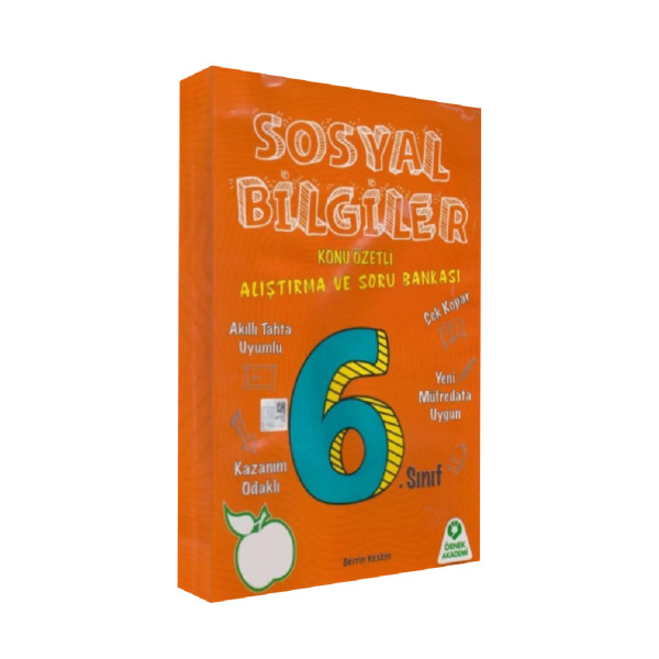 6. Sınıf Sosyal Bilgiler Konu Özetli Alıştırma ve Soru Bankası Çek Kopar