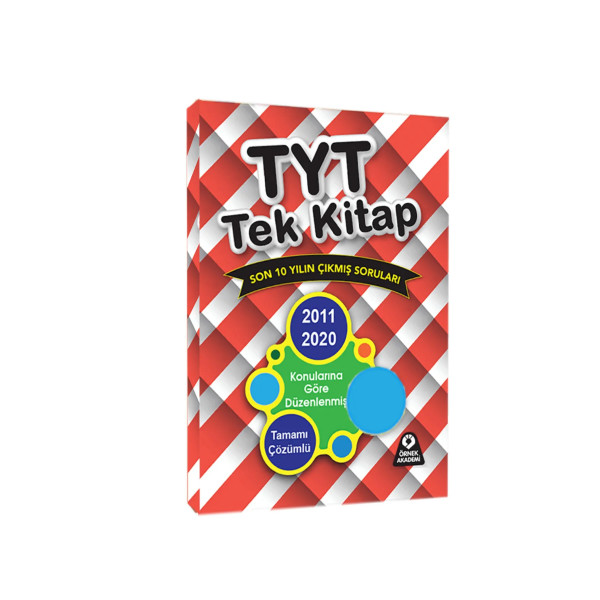 TYT Tek Kitap Son 10 Yılın Çıkmış Soruları 2011 2020