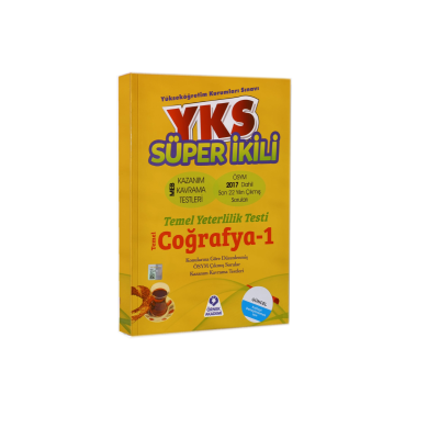 YKS Süper İkili Temel Yeterlilik Testi Coğrafya-1 Soru Bankası