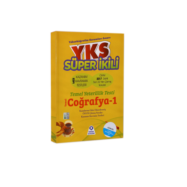 YKS Süper İkili Temel Yeterlilik Testi Coğrafya-1 Soru Bankası