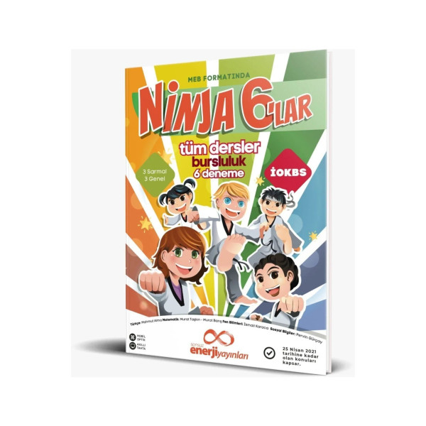 Ninja 6'lar Tüm Dersler Bursluluk 6 Deneme