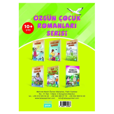 Özgün Çocuk Romanları Seti 10+ Yaş