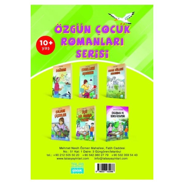 Özgün Çocuk Romanları Seti 10+ Yaş