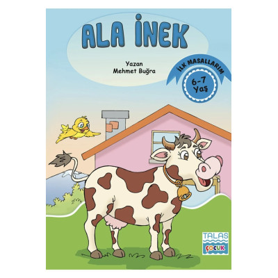 6-7 Yaş İlk Masallarım Seti (Ala İnek 8'li Set)