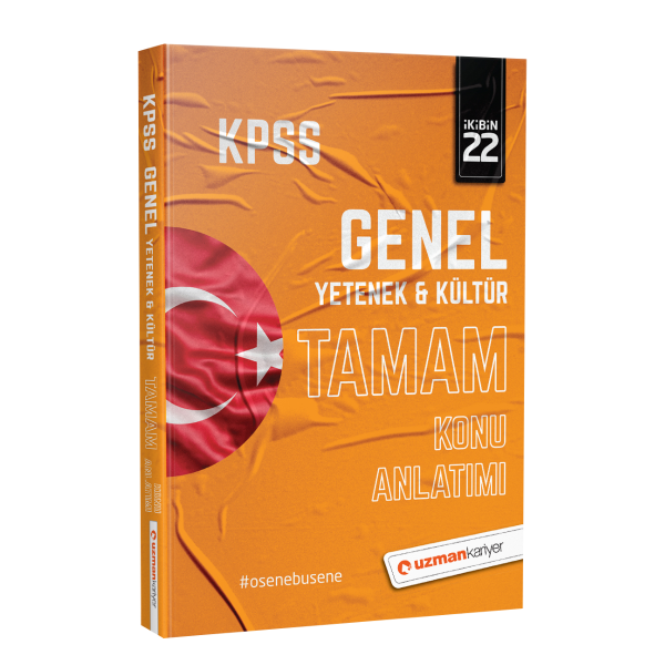KPSS Genel Yetenek Genel Kültür TAMAM Konu Anlatımı Tek Kitap