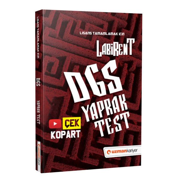 DGS Labirent Yaprak Test Çek Kopart