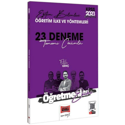 KPSS Eğitim Bilimleri Öğretim İlke ve Yöntemleri 23 Deneme