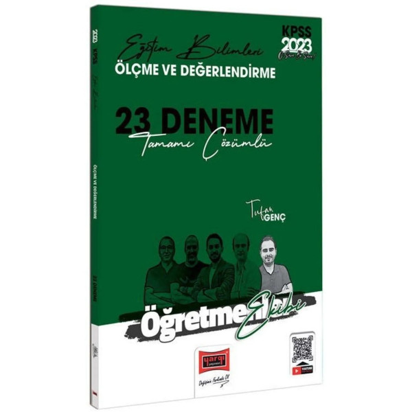 KPSS Eğitim Bilimleri Ölçme ve Değerlendirme 23 Deneme