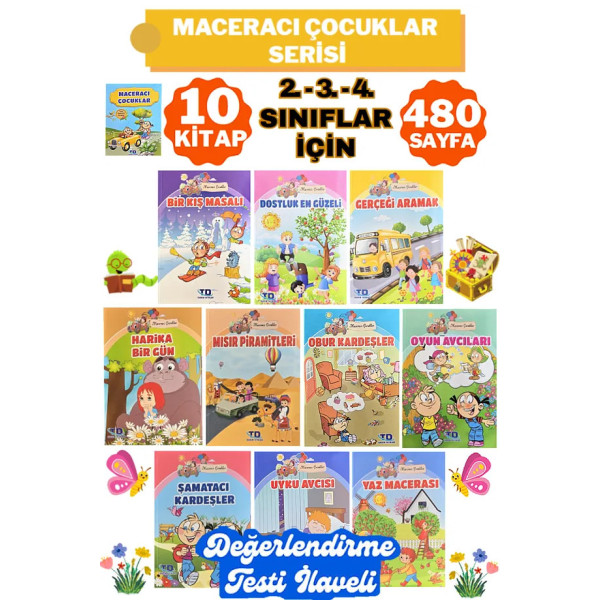 Maceracı Çocuklar (10 Kitap)