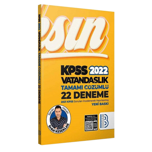 KPSS Vatandaşlık 22 Deneme