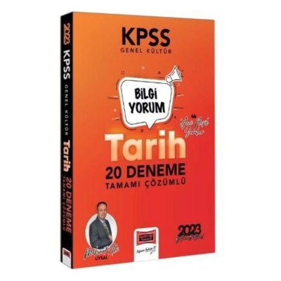 KPSS Genel Kültür Bilgi Yorum Tarih 20 Deneme