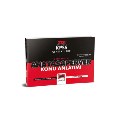 KPSS Genel Kültür Anayasaperver Konu Anlatımı
