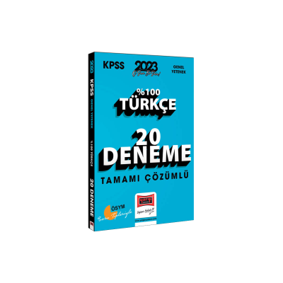 KPSS Genel Yetenek %100 Türkçe 20 Deneme