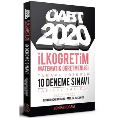 ÖABT İlköğretim Matematik Öğretmenliği 10 Deneme Sınavı Fasikül Fasikül