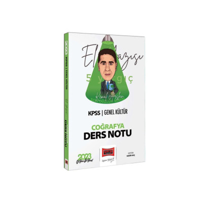 KPSS Genel Kültür Coğrafya Ders Notu El Yazısı