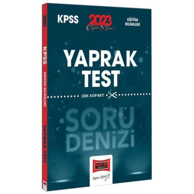 KPSS Eğitim Bilimleri Yaprak Test Çek Kopart