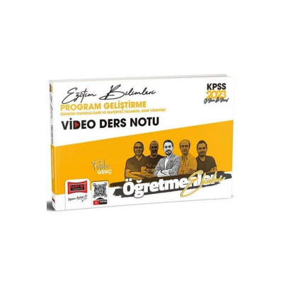 KPSS Eğitim Bilimleri Program Geliştirme Video Ders Notu