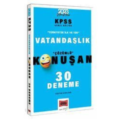 KPSS Genel Kültür Vatandaşlık Konuşan 30 Deneme
