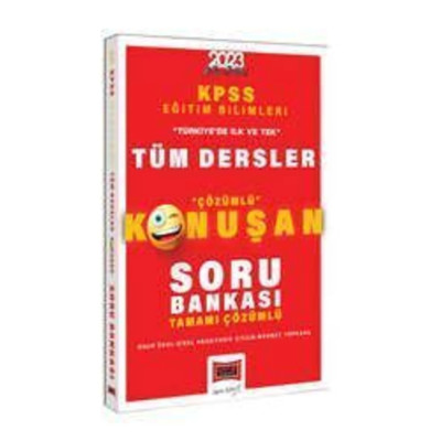 KPSS Eğitim Bilimleri Tüm Dersler Konuşan Soru Bankası