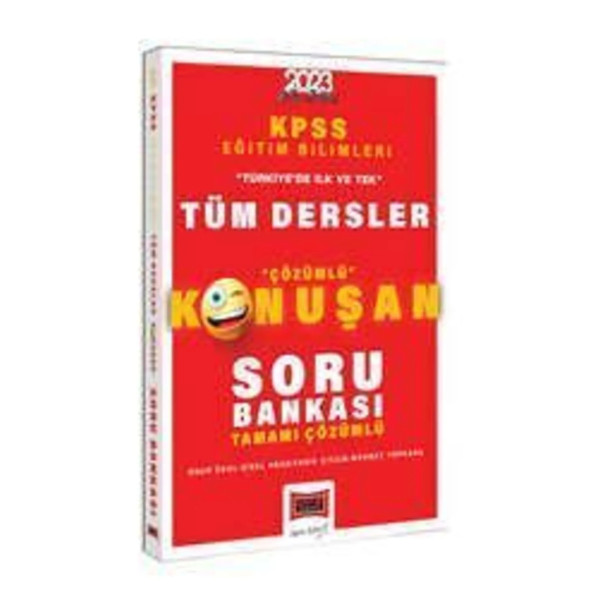 KPSS Eğitim Bilimleri Tüm Dersler Konuşan Soru Bankası