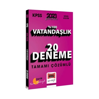 KPSS Genel Kültür %100 Vatandaşlık 20 Deneme