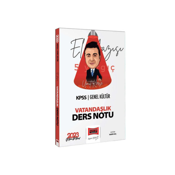 KPSS Genel Kültür Vatandaşlık Ders Notu El Yazısı