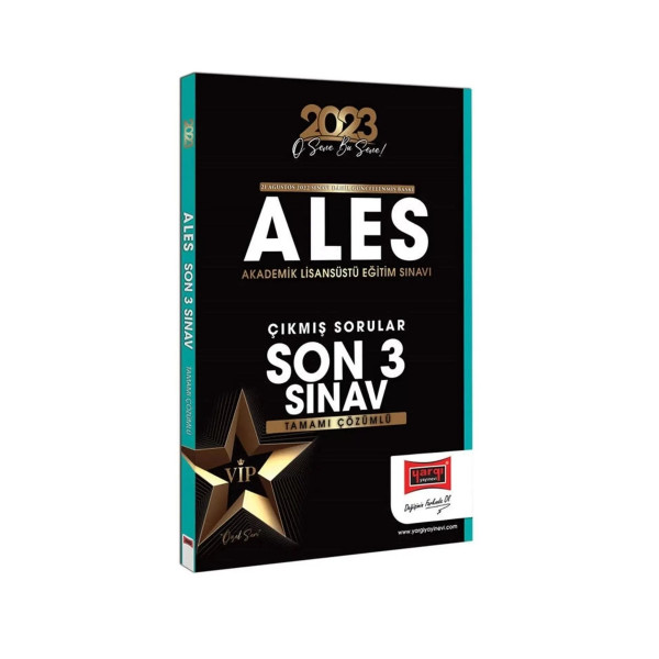 ALES Çıkmış Sorular Son 3 Sınav