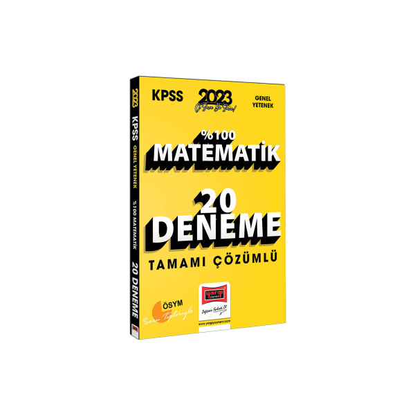 KPSS Genel Yetenek %100 Matematik 20 Deneme