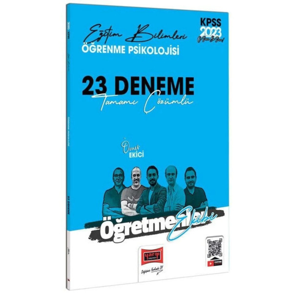 KPSS Eğitim Bilimleri Öğrenme Psikolojisi 23 Deneme