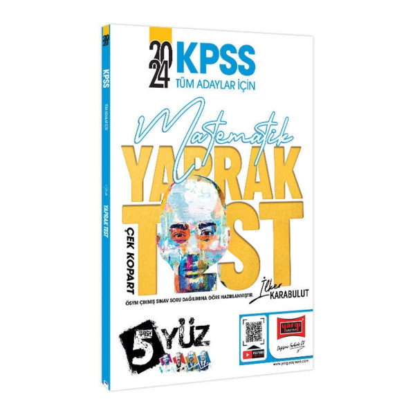 KPSS Matematik Yaprak Test Çek Kopart 5 Yüz