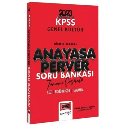KPSS Genel Kültür Anayasa Perver Soru Bankası