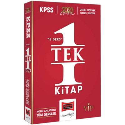 KPSS Genel Yetenek Genel Kültür 5 Ders 1 Tek I Kitap Konu Anlatımlı Tüm Dersler